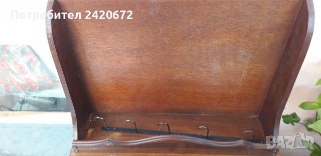 Стар  дървен шкаф, снимка 3 - Бюфети - 37336655