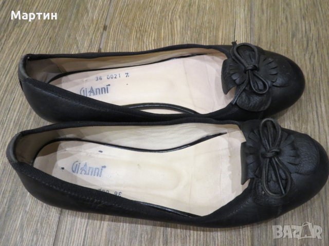обувки балеринки естествена кожа, снимка 3 - Дамски ежедневни обувки - 30355220