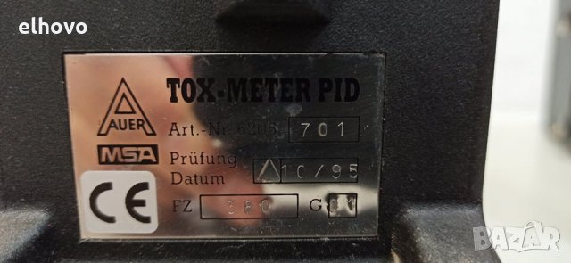 Фотоионизационен детектор AUER TOX-METER PID, снимка 8 - Друга електроника - 31073294