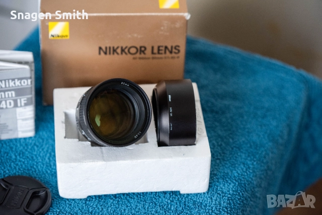 Nikkor 85mm F/1.4 D, снимка 2 - Обективи и филтри - 51946186