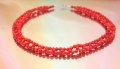 Колие от червен корал *Анабел *, снимка 4