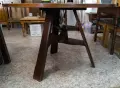 Кръгла трапезна сгъваема маса, снимка 3