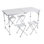 Сгъваема маса със столове, снимка 1 - Къмпинг мебели - 42864047