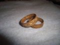 ДВА МНОГО СТАРИ ОРНАМЕНТИРАНИ РЕТРО ПРЪСТЕНА ТИП ХАЛКИ РЪЧНА ИЗРАБОТКА за КОЛЕКЦИЯ 28593, снимка 8