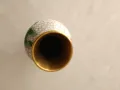 медна ваза Cloisonne - клозоне, клетъчен емайл., снимка 10
