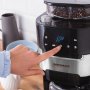 GASTROBACK® филтър кафе машина - кафе машина Grind & Brew Pro с мелачка , чисто нова , черно и сиво, снимка 2