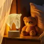 Холограмна 3D LED лампа - Конска глава, снимка 1