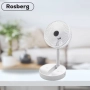 Вентилатор USB Rosberg, 4.5W, 6" , Бял/зелен, настолен, 2 ГОДИНИ ГАРАНЦИЯ, снимка 2