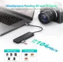 Yottamaster 7-в-1 USB C хъб, 4K HDMI, 5Gbps USB-Aх3, 100W PD USB-C, снимка 7