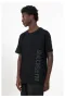 BALMAIN Black Embossed Logo Relaxed Fit Мъжка Тениска size M, снимка 6