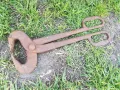 антики-стари ковашки клещи 36см 1204251651, снимка 7