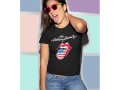  Дамска рок тениска Rolling Stones Модели,цветове и размери, снимка 5