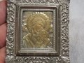 Старинна Панагия медальон Дева Мария, богородица с младенеца внос Израел, Йерусалим, снимка 3