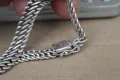 Дамска сребърна гривна, снимка 6