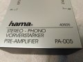 Hama-stereo phono pre-amplifier pa-005, снимка 5