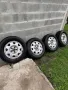 Железни джанти с гуми за Хонда црв 15 цола, снимка 1