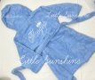 Комплект за баня за бебе Голям персонализиран сет от халат, хавлийка, лигавниче и кърпа с бродерии , снимка 2
