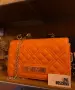 Чанта LOVE MOSCHINO оранжева, снимка 3