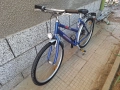 Велосипед градски 26 цола с калници и багажник отличен, снимка 3