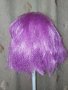 Перука в цикламово/ розово/ от изкуствен косъм за парти , снимка 3