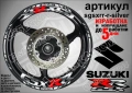 Suzuki GSX-RR кантове и надписи за джанти, снимка 8