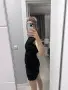 Черна дамска рокля Zara размер S-M, снимка 2
