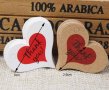 50 бр Thank you сърце Тагове табелки етикети картонени за подаръци ръчна изработка украса