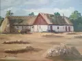 Картина масло на шперплат-03, снимка 7