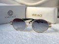 -45 % разпродажба Versace дамски слънчеви очила елипса мъжки унисекс овални кръгли, снимка 6