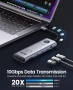 Докинг станция ORICO -CX 10 в 1, хъб с 4K @ 60Hz HDMI, снимка 3