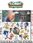 8 вида Соник Sonic Tattoo татос татуировка временна детска татоси татуси, снимка 2