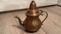 Кован меден малък чайник– бижу, 60те години на миналия век., снимка 4