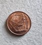 Монета 1 . Кайманови острови. 1 цент. 1972 година., снимка 2