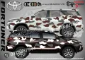 Nissan Qashqai SK-SJV3-N-QA Кaмуфлаж Офроуд Джип Пикап Лодка Camouflage Off-Road стикери, снимка 13