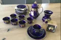 Порцеланов сервиз от Бавария "Кобалт и злато", снимка 1