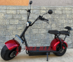Електрически скутер ’Harley’ 1500W 60V+LED Дисплей+Преден LED фар+Bluetooth+Аларма+Мигачи и габарити, снимка 1 - Мотоциклети и мототехника - 36418268