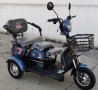 Електрическа триколка с три седалки М19, снимка 1 - Мотоциклети и мототехника - 38519986