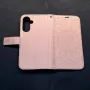 Samsung Galaxy A56/A36/A26 калъф розов с прегради и закопчаване , снимка 8