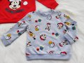 Коледна блуза Мики Маус 9-12 месеца, снимка 4