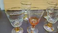 ретро стъклени чаши , снимка 6