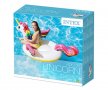 Надуваем остров Еднорог INTEX Unicorn Ride-on, снимка 5