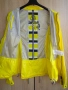 Дамско Sportalm ярко жълто леко вело яке с цип, размер 38 - M, снимка 2