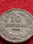 МОНЕТА 10 стотинки 1913г. ФЕРДИНАНД първи ЦАРСТВО БЪЛГАРИЯ СТАРА РЯДКА ЗА КОЛЕКЦИОНЕРИ 35046, снимка 6