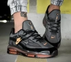 Маратонки Nike N27 INI – Сиво и оранжево с масивен Air! 👟🔥, снимка 1