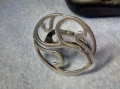 Великолепен Стилен ОГРОМЕН СРЕБЪРЕН ПРЪСТЕН АРТ Дизайн СРЕБРО 925, снимка 1