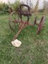 Над 100 годошен стар  колесар ,теглич за рало плуг, снимка 3