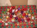 Ретро стъклени играчки за елха, със следи от употреба. Над 75 броя, са. Цена- 70 евро, за всичките. , снимка 2