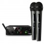 Безжични микрофони AKG WMS40 MINI Dual Vocal Set, снимка 1 - Микрофони - 34899384