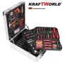 Куфар с инструменти 499 части KraftWorld – тресчотка, ключове, отвертки, клещи, снимка 8