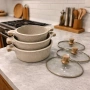 Готварски комплект касероли PEARL SERIES Lexical , снимка 2